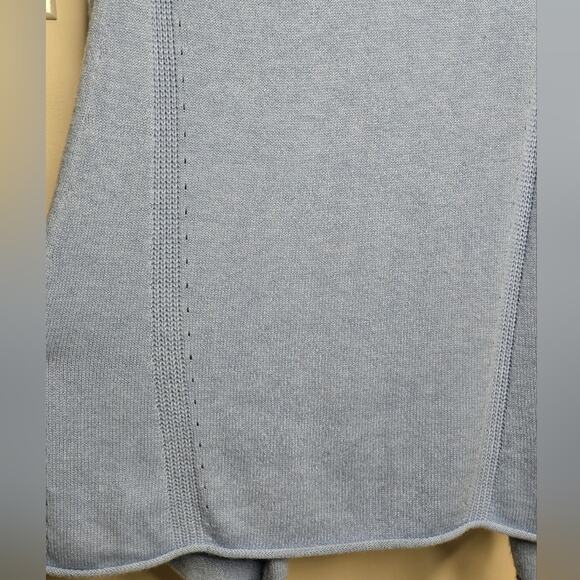 LILLY PULITZER Women's Light Blue Open Front Cardigan Size M - Picture 6 of 9